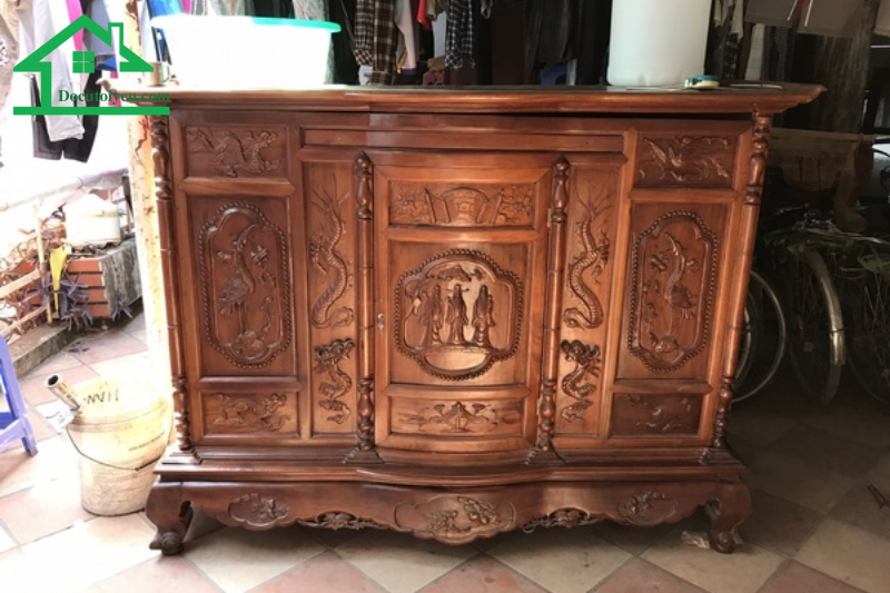 mua ban tu tho go cu