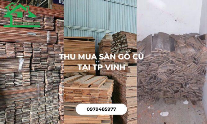 Thu mua sàn gỗ cũ tại TP Vinh