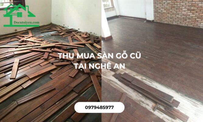 Thu mua sàn gỗ cũ tại Nghệ An