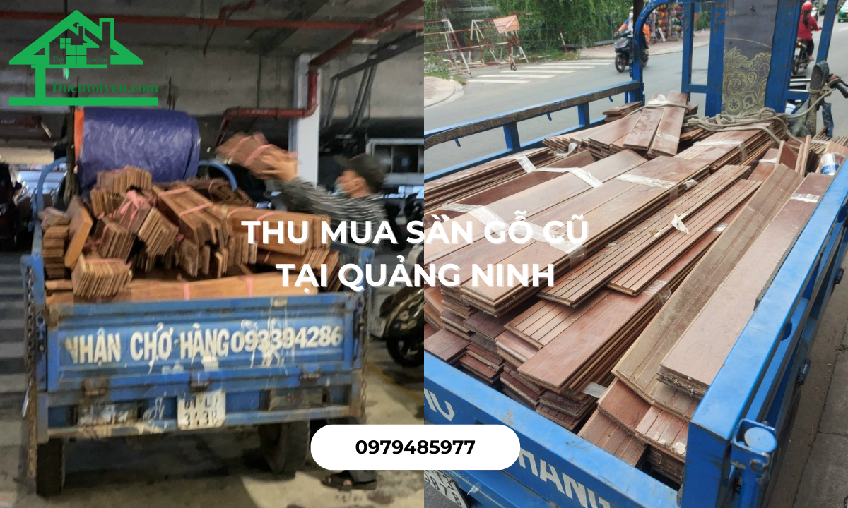 Thu mua sàn gỗ cũ Quảng Ninh