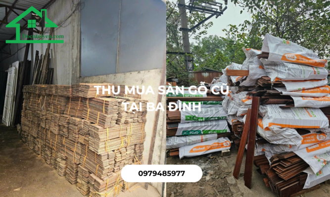 Thu mua sàn gỗ cũ tại Ba Đình