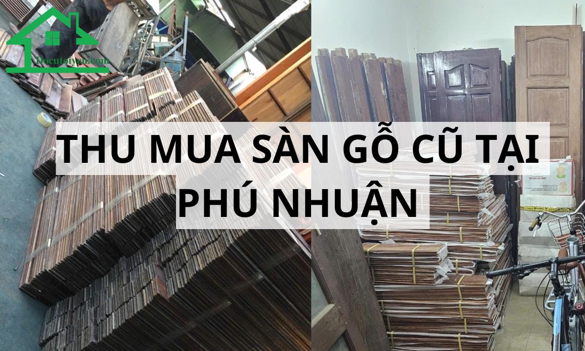 Mua sàn gỗ cũ tại Phú Nhuân